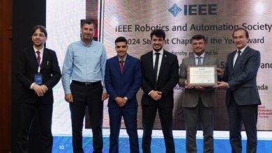 صورة مجمع مهندسي الكهرباء والإلكترونيات IEEE فرع الأردن تكرم جامعة الطفيلة التقنية‎